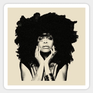 Erykah Badu Vintage drawing Magnet